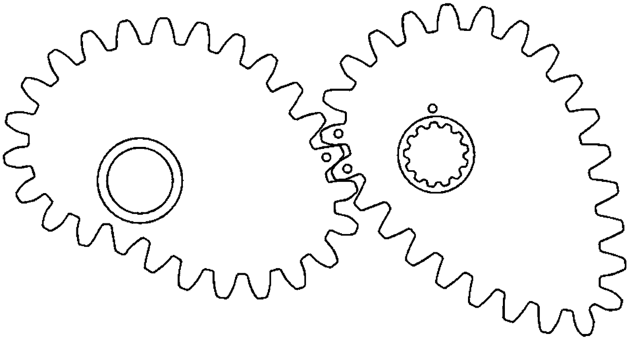 Double planet frame type ellipse - non-circular gear planetary gear system pot seedling transplanting mechanism