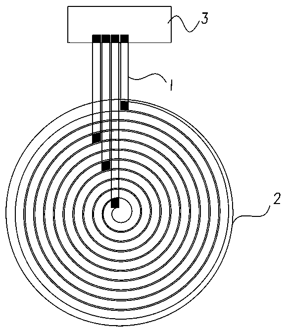 Adjustable frequency wireless charging transmitter side module