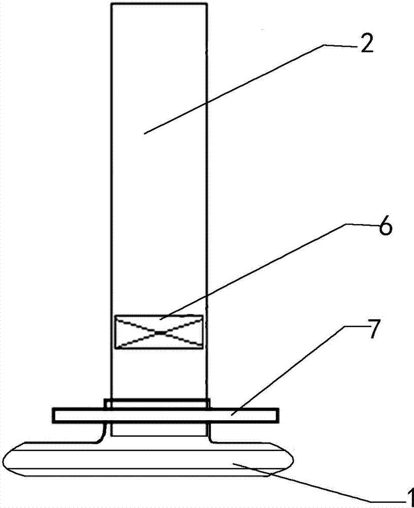 Atmosphere collecting device for inflatable unmanned helicopter and altitude gas collecting method