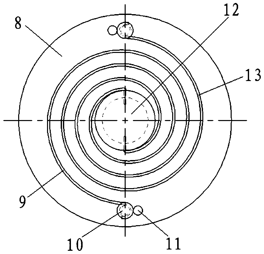 Pre-tightening device for eliminating transmission chain gaps