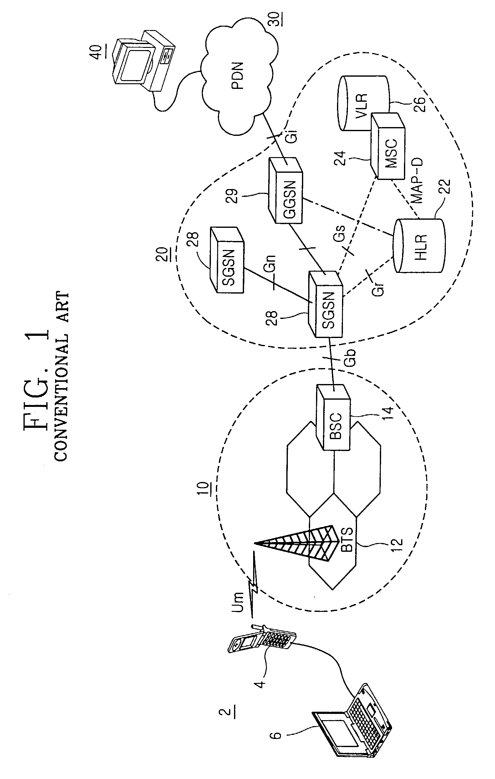 Handling packet-based data despite packet call collisions in mobile communications