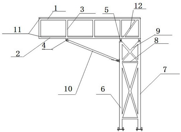 Steel bar machining protective shed convenient to disassemble and assemble