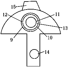 Oiling Mechanism of Axle Tube Flange for Automobile