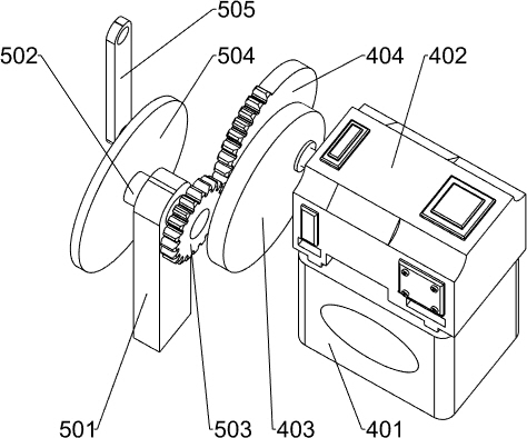 Penetrating type strawberry pedicel removing device for fruit processing