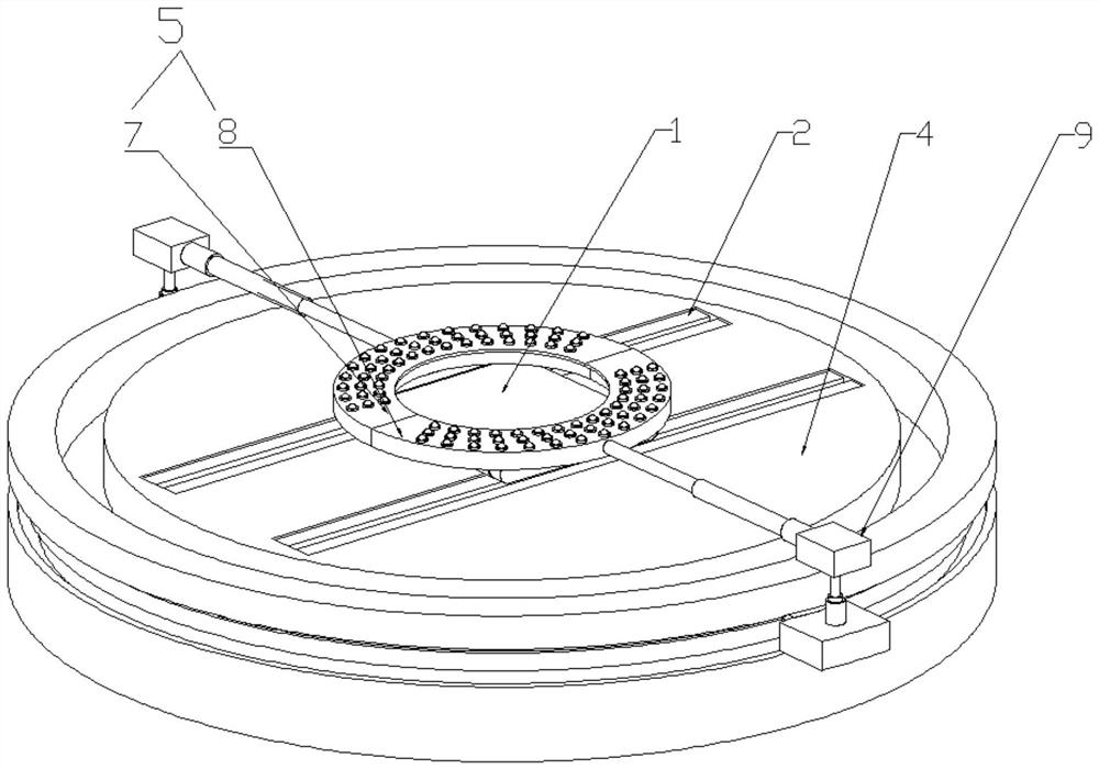 Simulation steering treadmill for VR (virtual reality) equipment