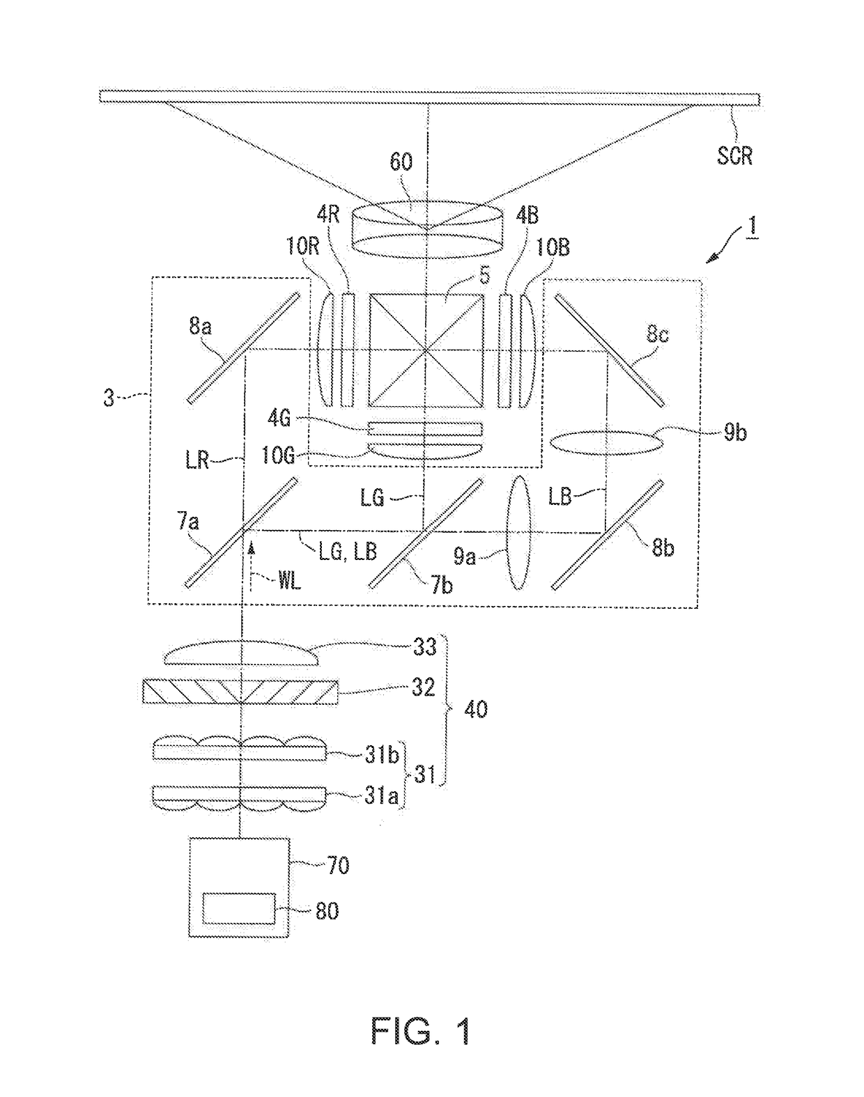 Light source device, projector, and method for controlling light source device