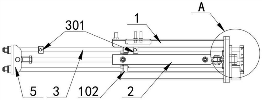 An automatic net winding and disconnecting mechanism