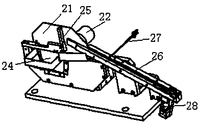 A winding machine with rotary feeding