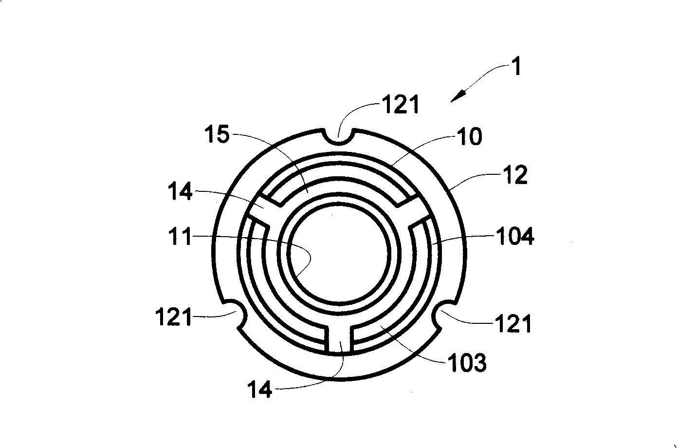 Oil-contained bearing