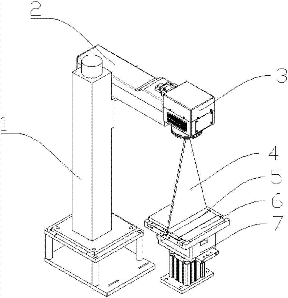 Cutting device for solar cell piece