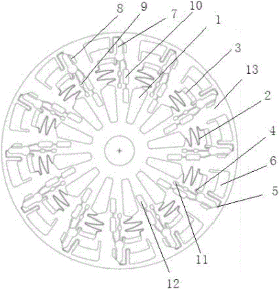 Chorionic gonadotropin beta subunit microfluidic disc and use method thereof