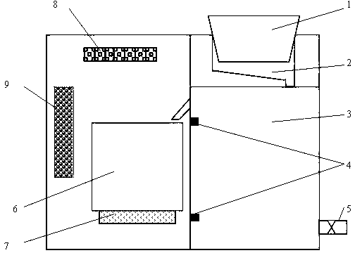 Whole-process monitoring waste cooking oil recovery system