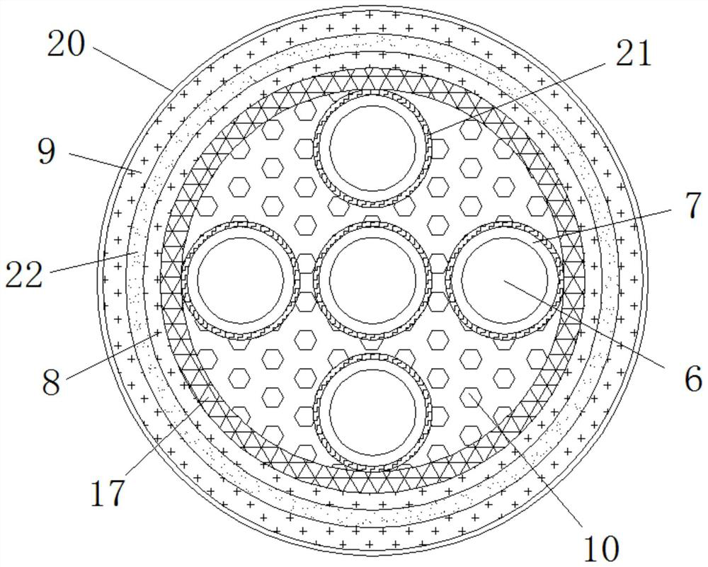 Low-smoke halogen-free motor train unit cable