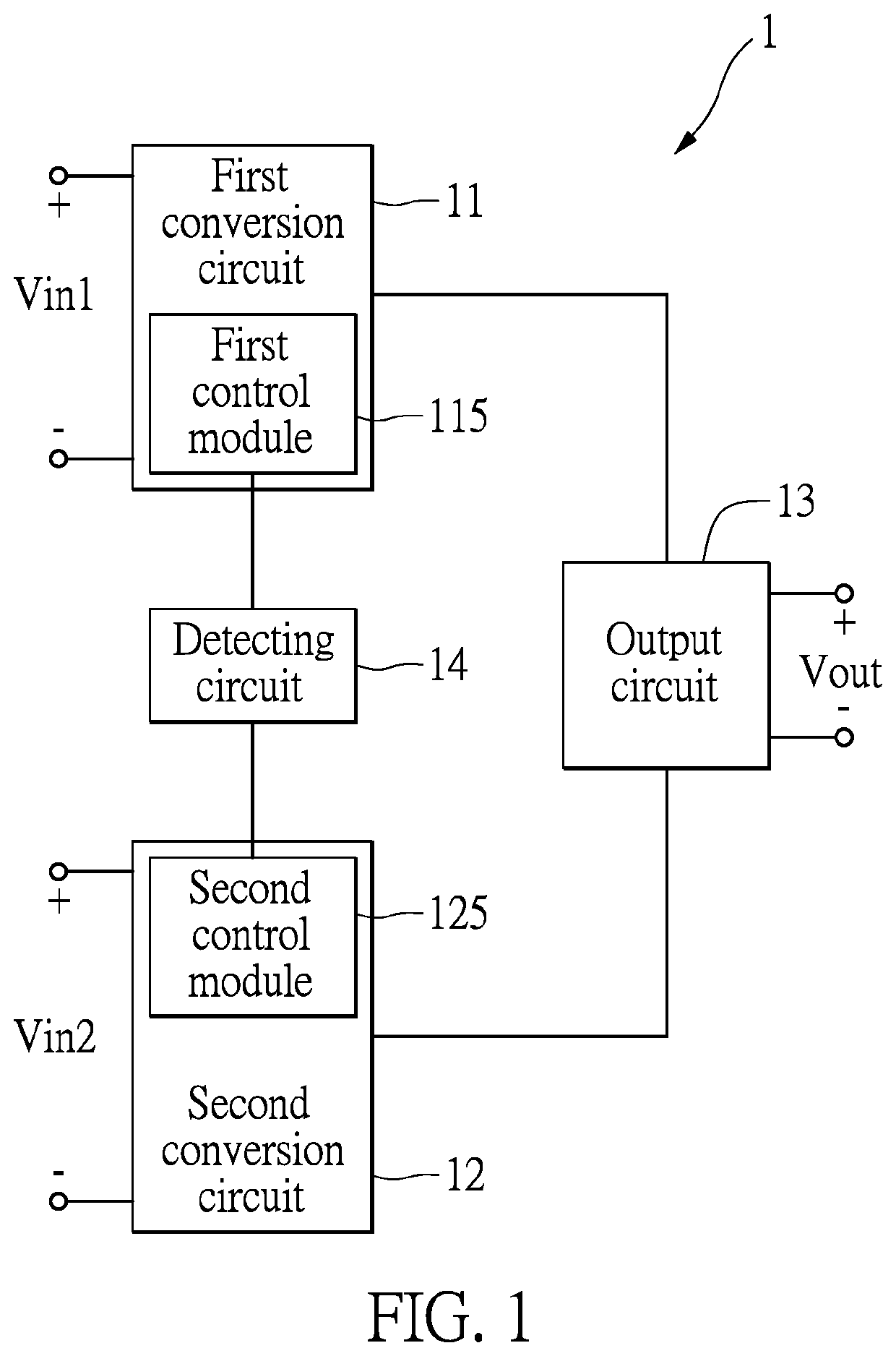 Multi-input voltage converter