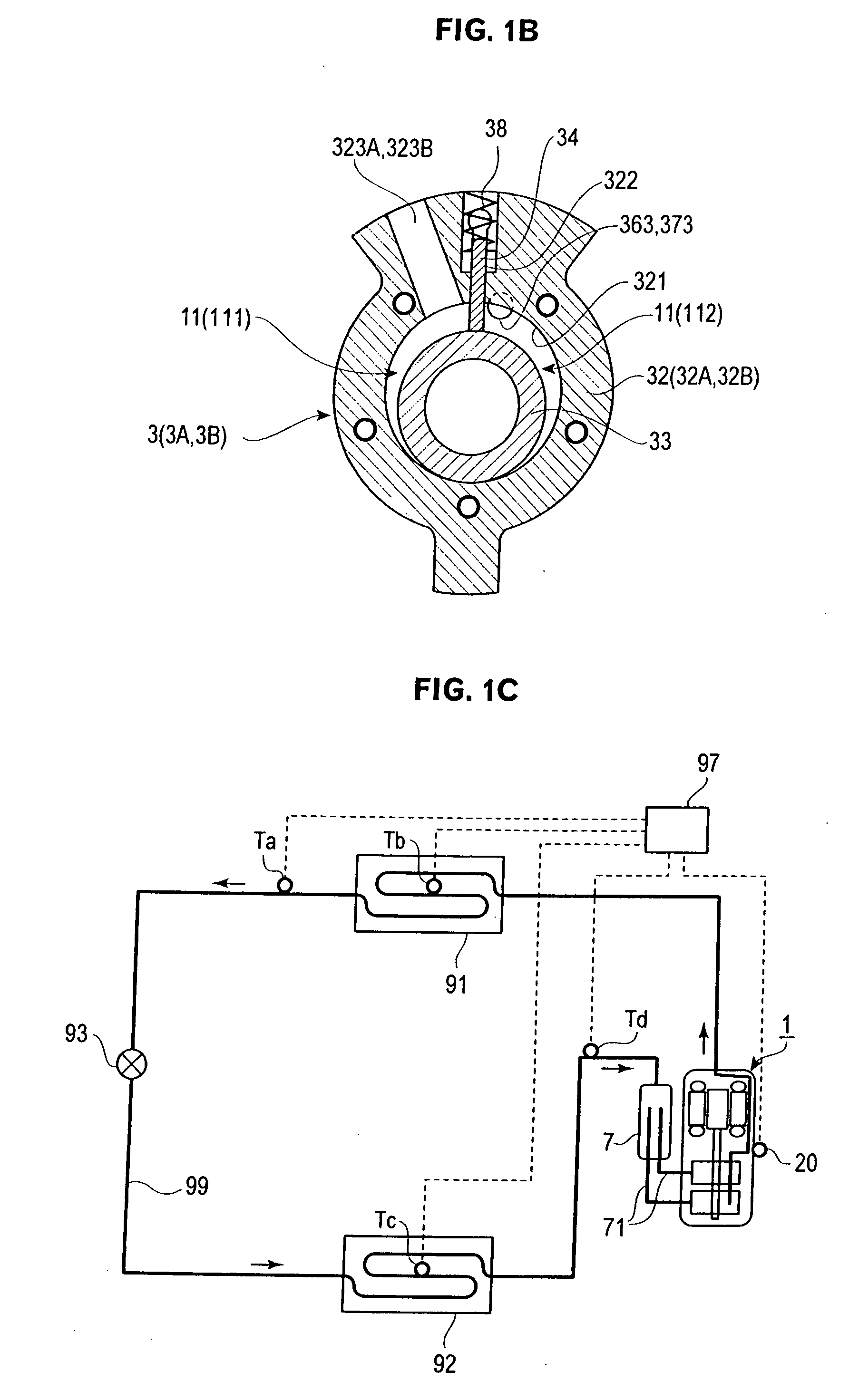 Rotary compressor and heat pump system