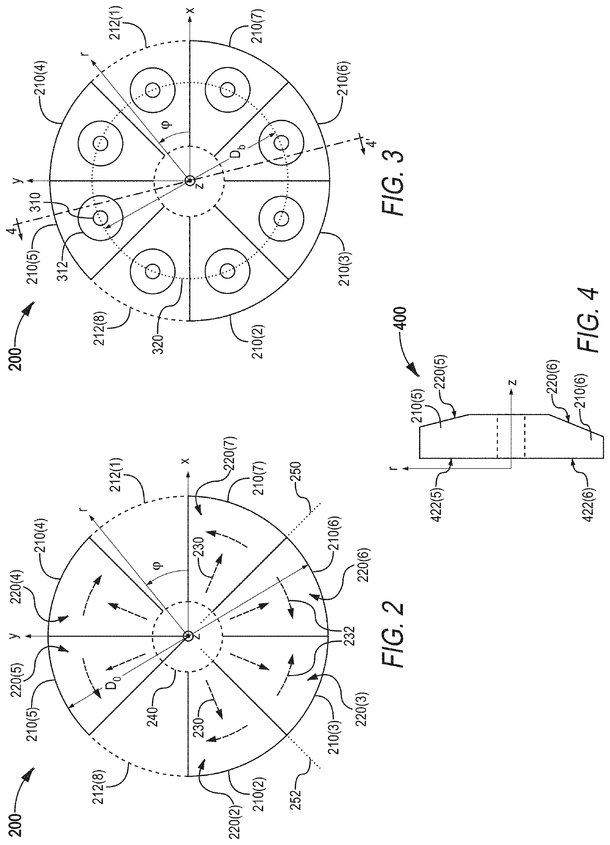 Multipass laser amplifier and no-optical-power beam steering element