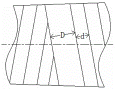 Preparation method of glass fiber winding reinforced polyurethane resin tapered electric pole