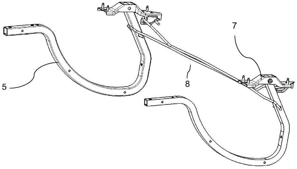 Hinge device for vehicle trunk opening system