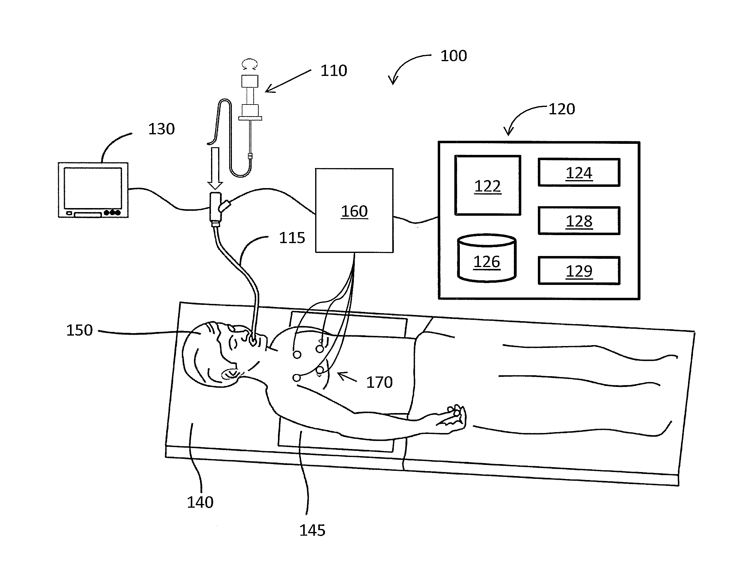 System and method for lung visualization using ultasound