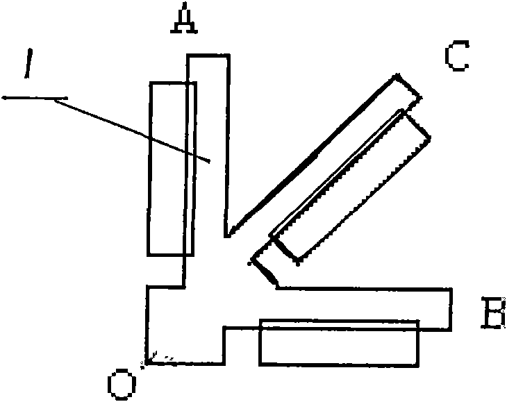 Novel inductive strain rosette