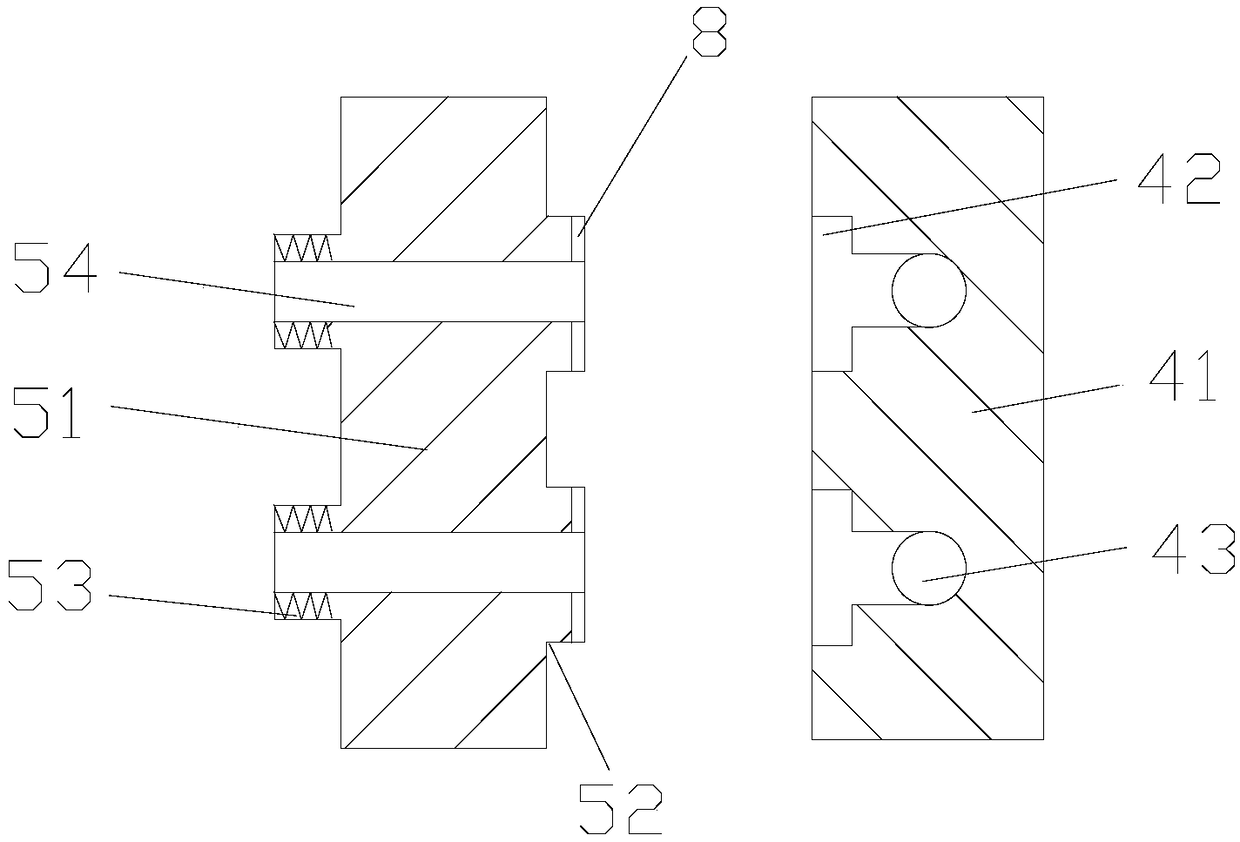 Rapid mold changing structure of foaming molding apparatus