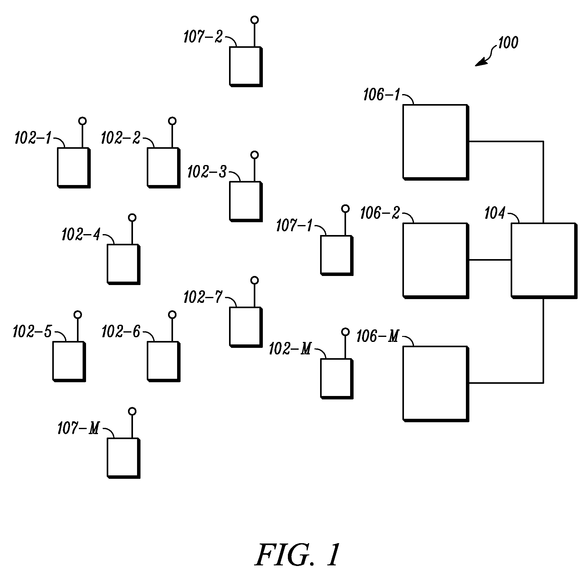 System and method for computing the signal propagation time and the clock correction for mobile stations in a wireless network