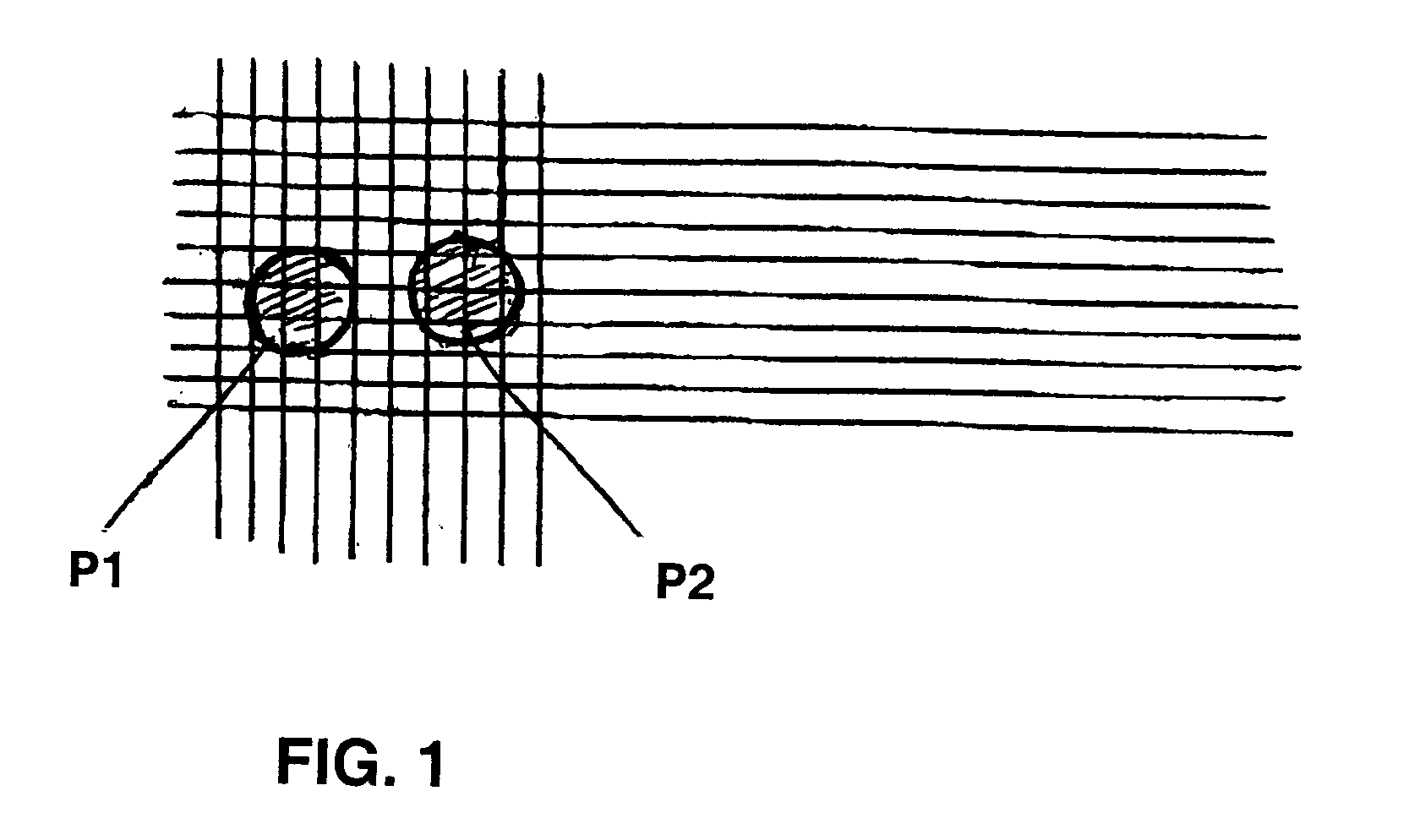 Digital optical measurement of particle populations using reduced magnification