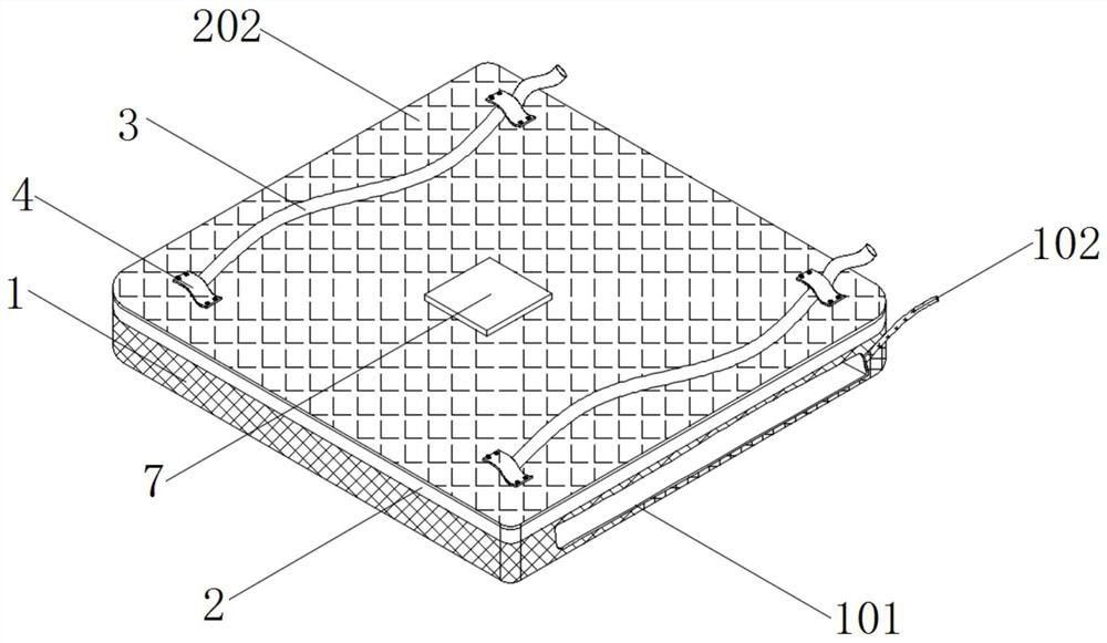 Leakproof flood control bag capable of rapidly absorbing water and expanding