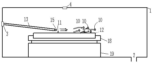 Method and device of cleaning microparticles on surface of metal workpiece with laser shock waves