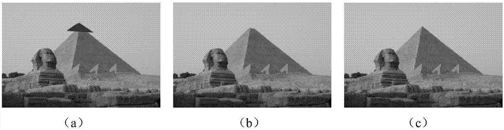 Weight-guided filtering-based digital-image repair algorithm