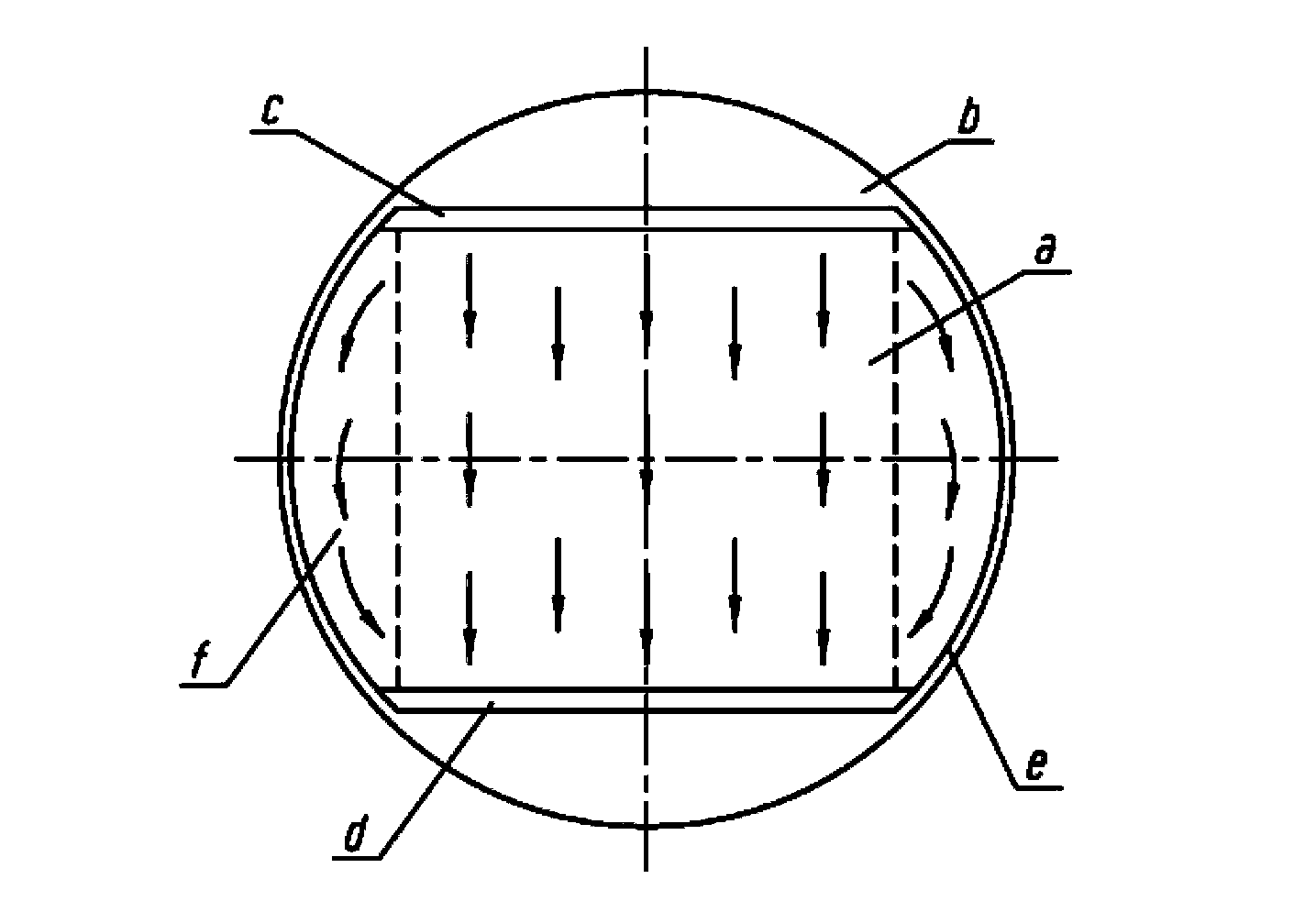 Inner sleeve plate structure for plate-type fractionating tower