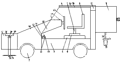 Agricultural weeding and irrigation integrated machine