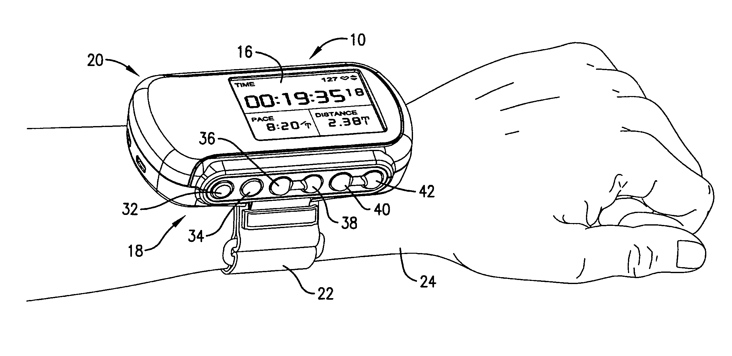 Navigation-assisted fitness and dieting device