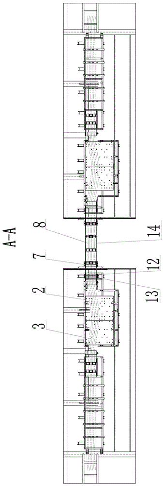 Horizontally-rotating cable expansion device