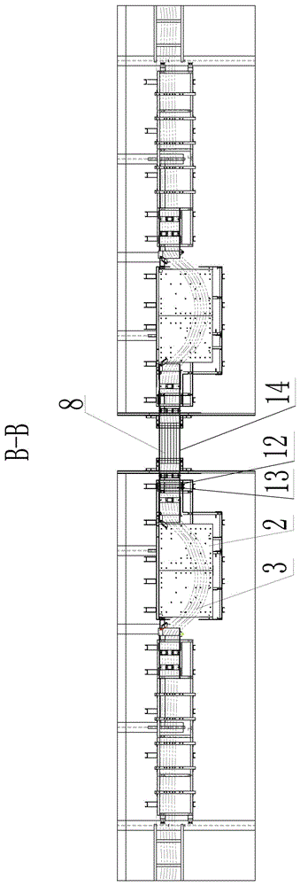 Horizontally-rotating cable expansion device