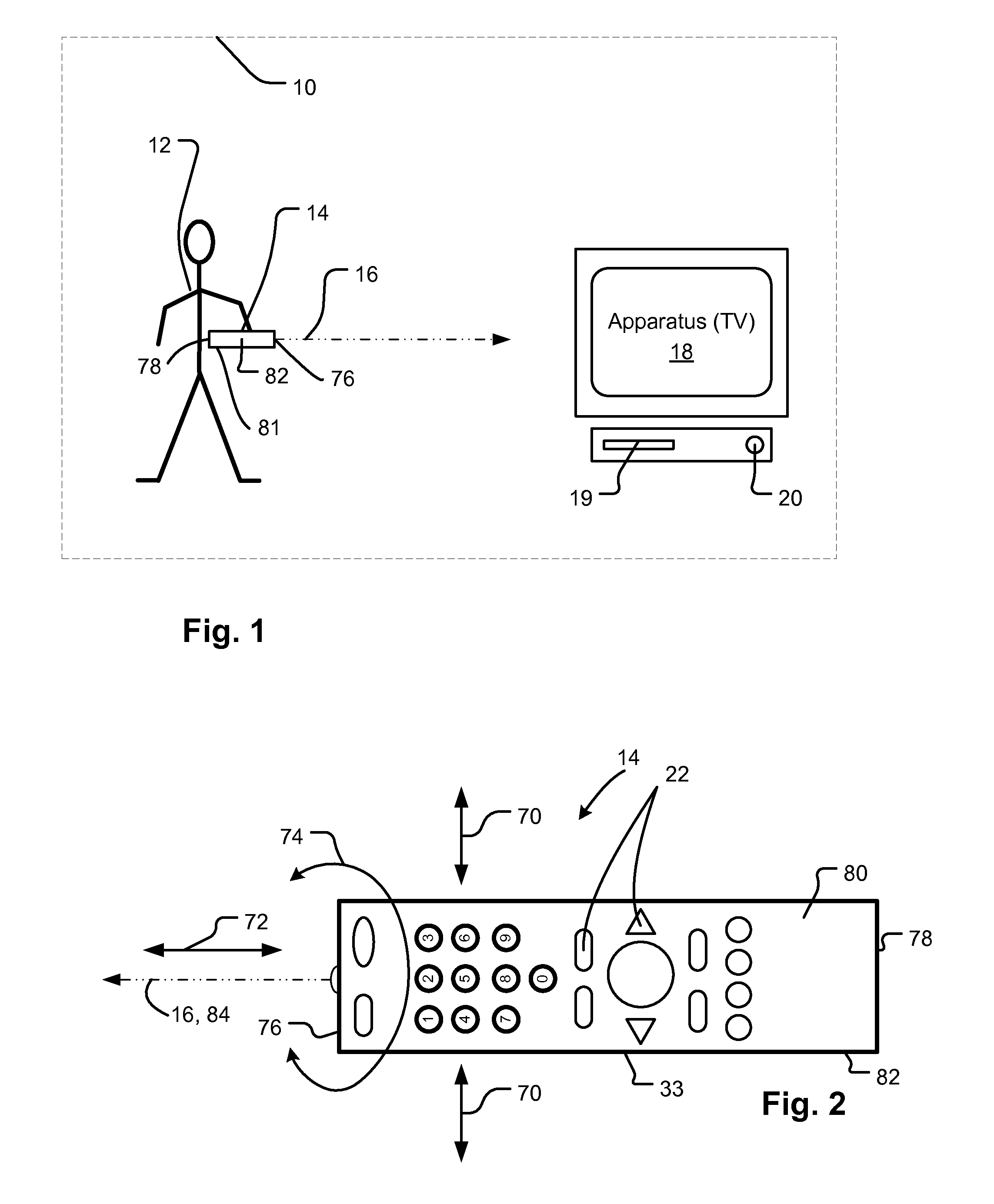 Remote Control and Gesture-Based Input Device