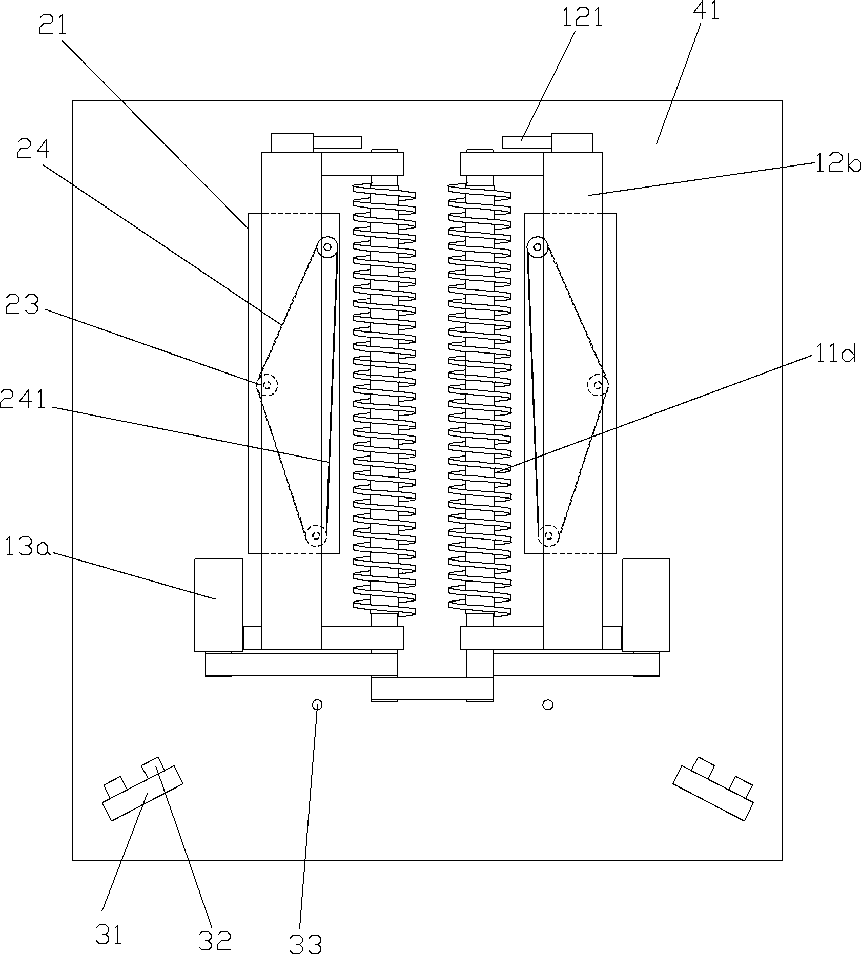 Automatic side-sticking equipment used during filter element production