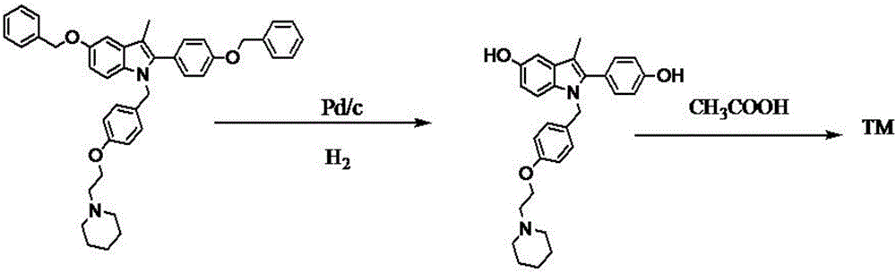 Preparation method of pure acetic acid bazedoxifene crystal form A