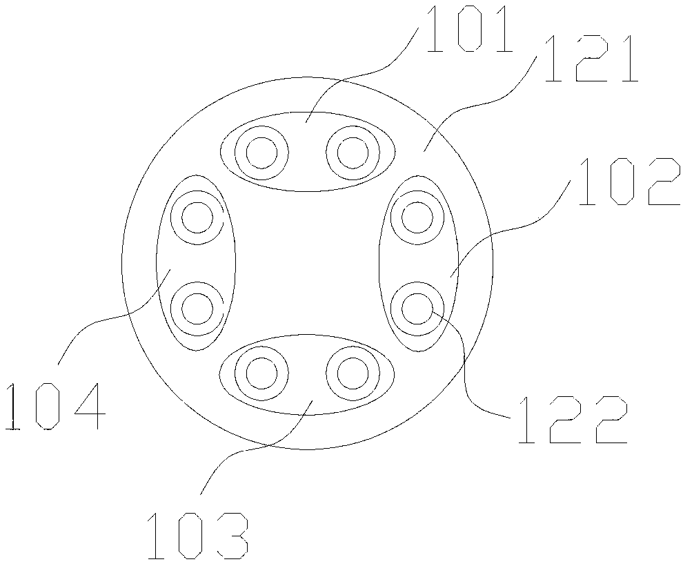 Irregular alloy billet heating device and heating method thereof