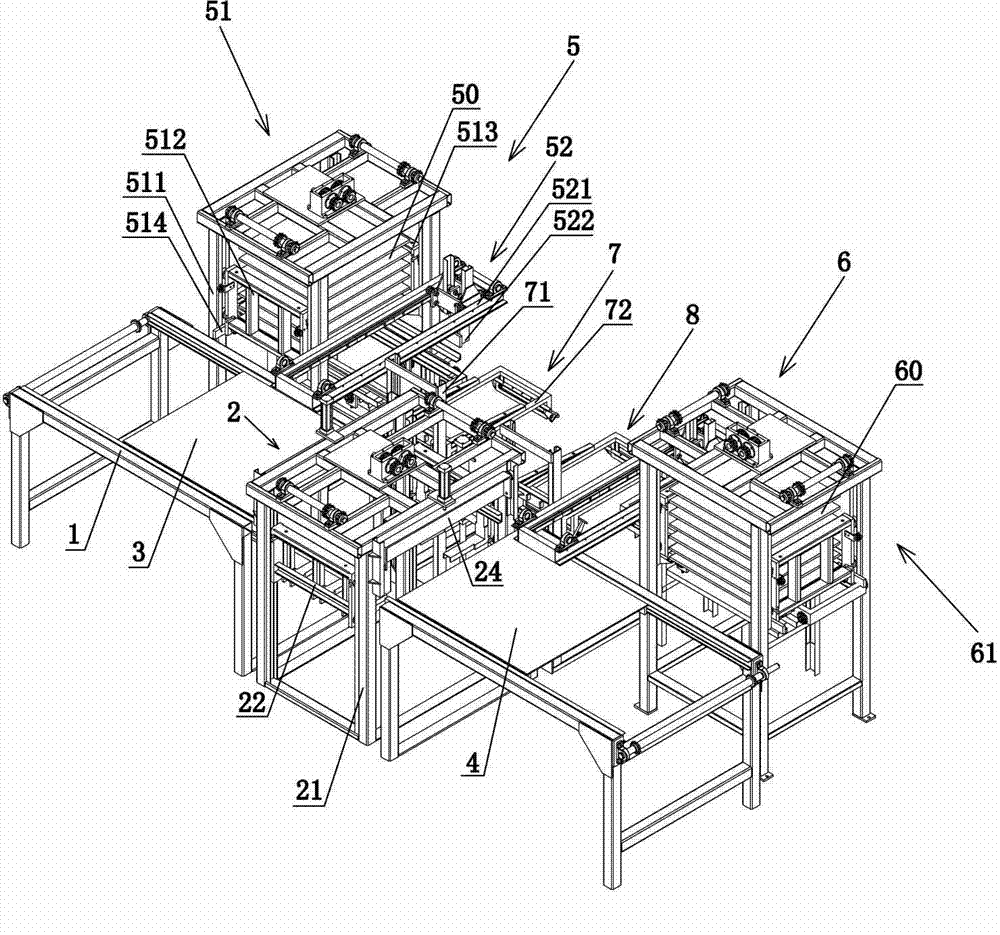 Efficient brick setting machine