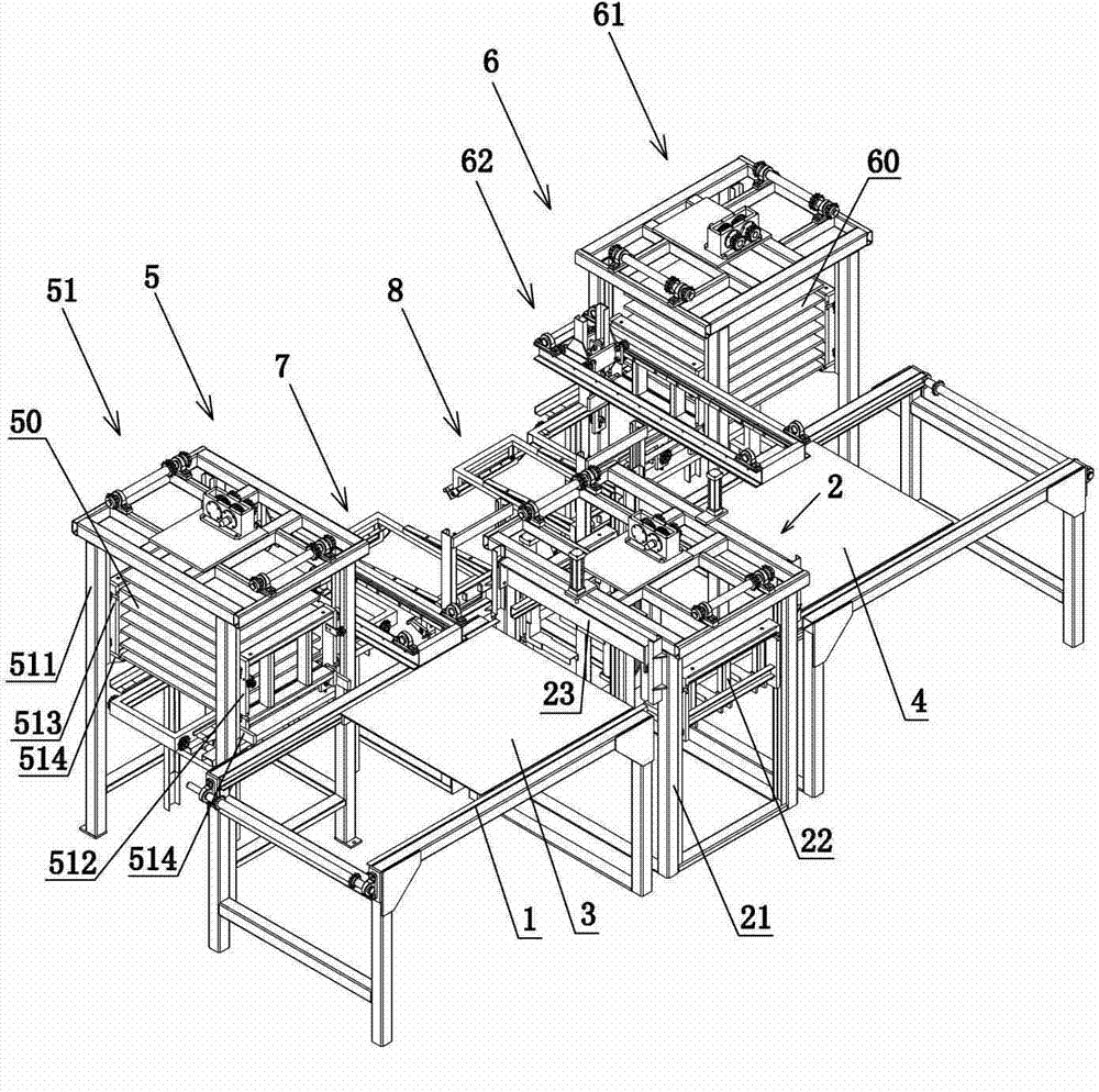 Efficient brick setting machine