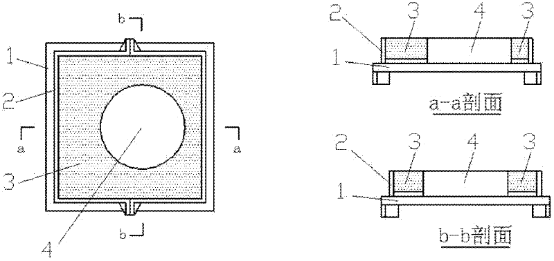 Method for testing shrinkage cracking performance of cement paste or mortar