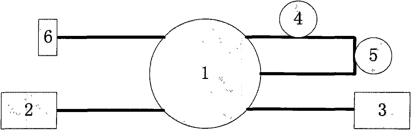 Interference structure for defense area type vibration sensing system