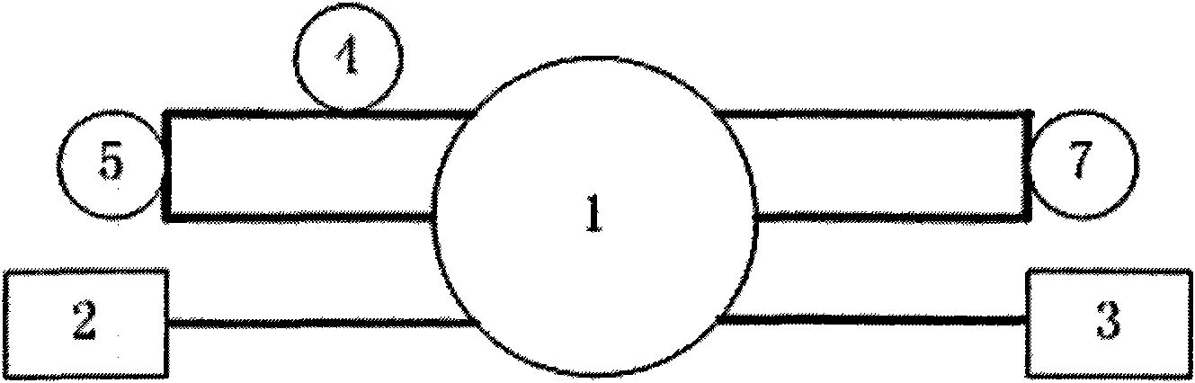 Interference structure for defense area type vibration sensing system