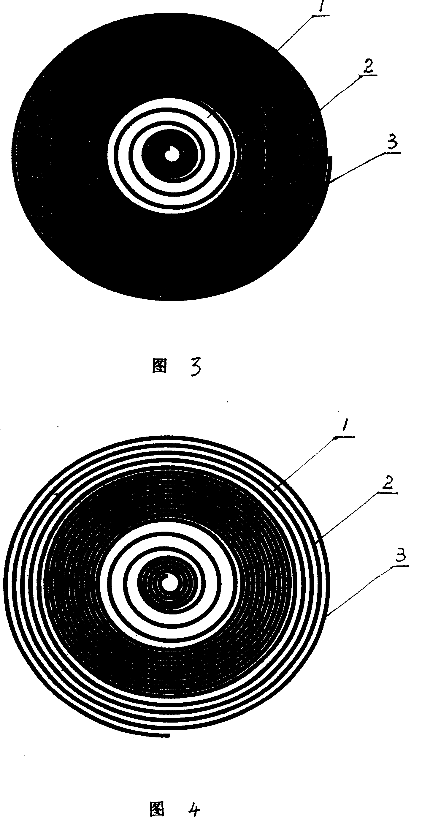 Method for winding heater wire disk of electromagnetic heater
