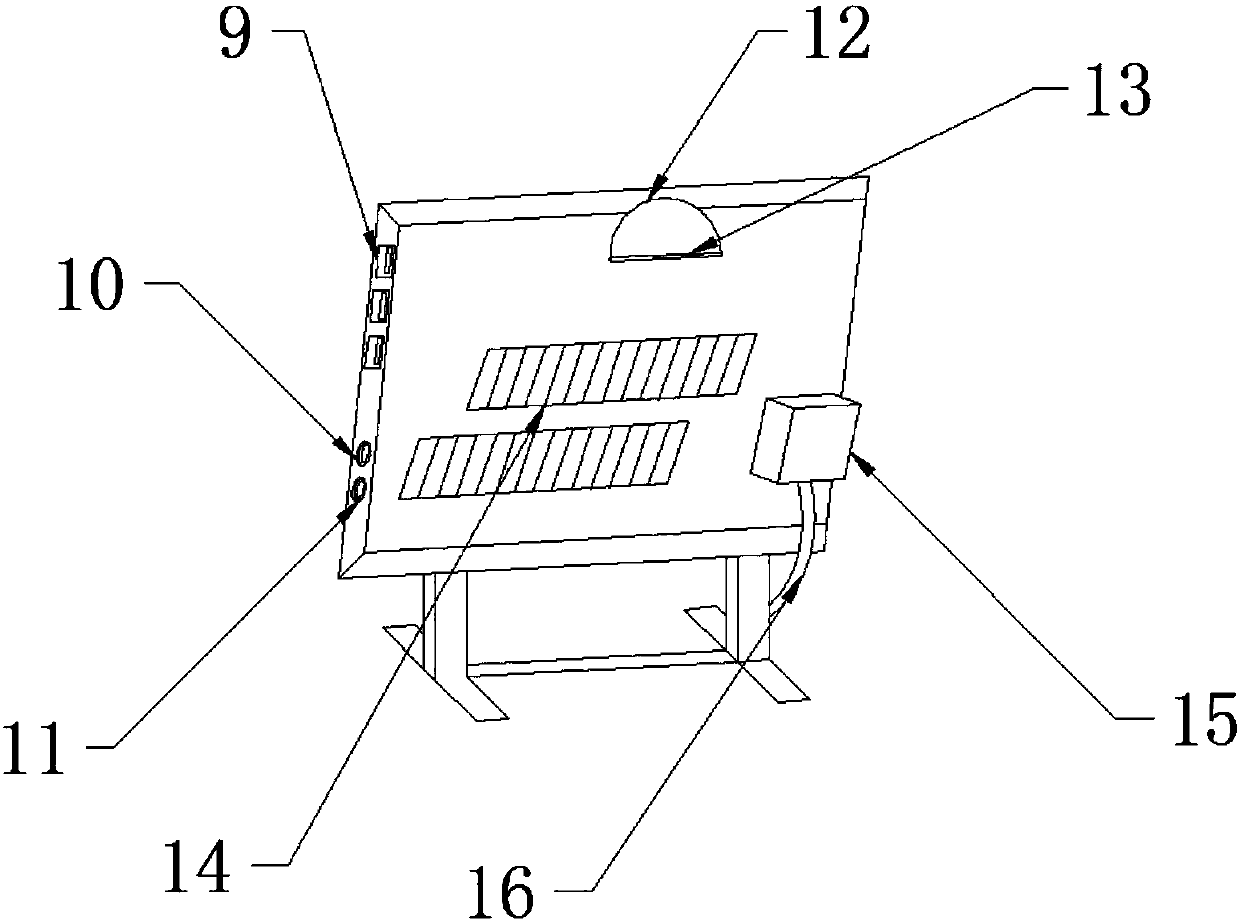 Anti-glare device of digital television