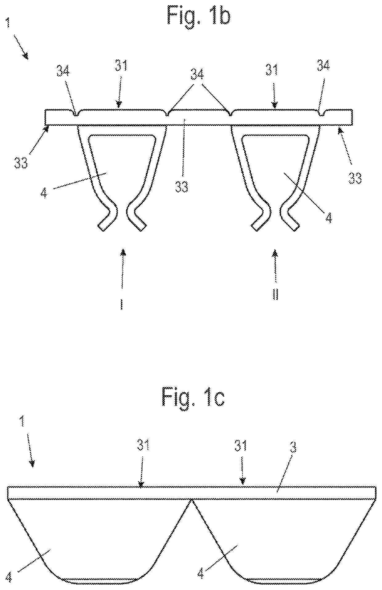 Printer for printing a cable marker strip, and cable marker strip for the same