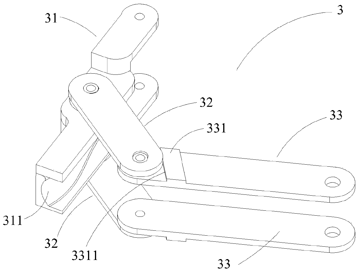 A moving component used for a detection device and a detection device having the same