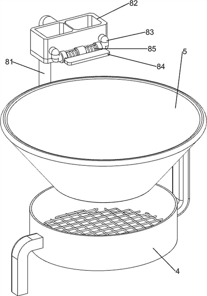 Green leaf pigment extraction device for biological experiment