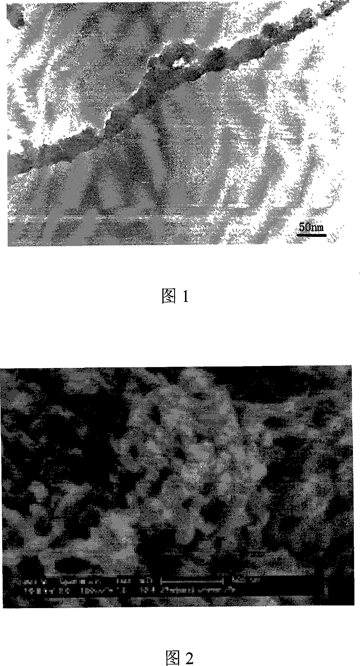 Method for producing manganese dioxide coating carbon nano-tube core-shell type composite material